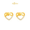 MASDORA 916 Gold Earings Earing Subang Emas ~ Sparkling Knot Of Love (EMAS 916/22K)