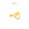 MASDORA 916 Gold Earings Earing Subang Emas ~ Sparkling Knot Of Love (EMAS 916/22K)