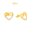 MASDORA 916 Gold Earings Earing Subang Emas ~ Sparkling Knot Of Love (EMAS 916/22K)