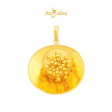 MASDORA 916 Gold Pendant Loket Emas ~ Emirates Star Indera Gold (EMAS 916/22K)