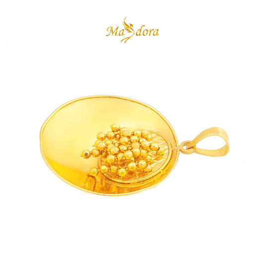 MASDORA 916 Gold Pendant Loket Emas ~ Emirates Star Indera Gold (EMAS 916/22K)