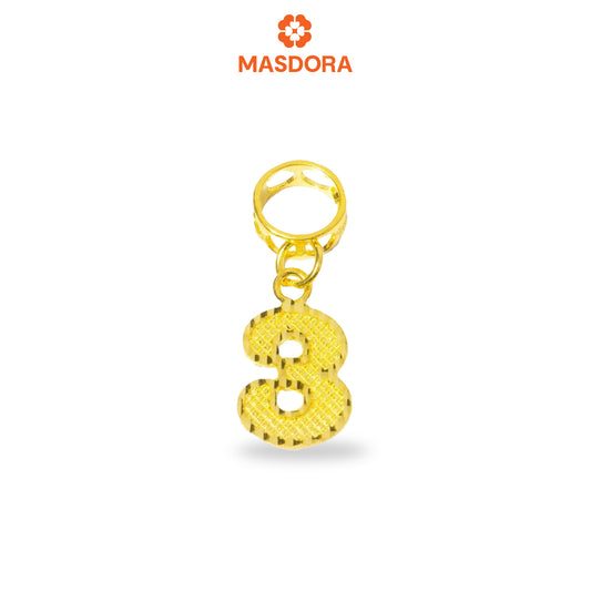MASDORA 916 Gold Charms Charm Emas ~ Numbering (EMAS 916/22K)