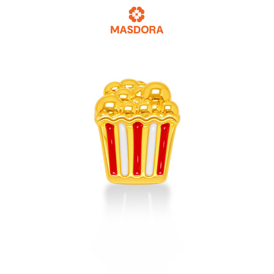 MASDORA 916 Gold Beads Bead Emas ~ HG Red Popcorn (EMAS 916/22K)