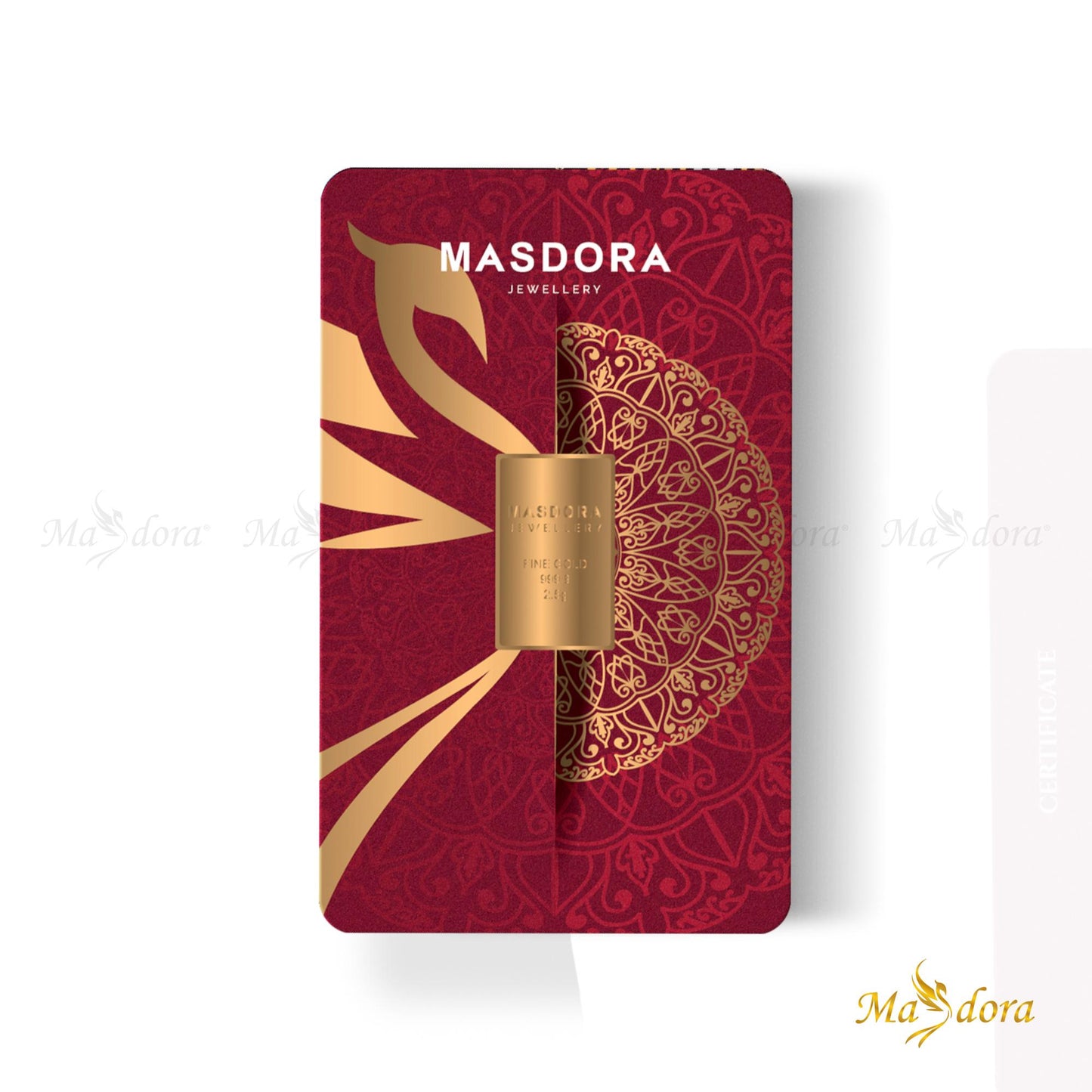 Masdora Signature Gold Bullion Bar 2.5g (Emas 999.9)