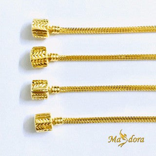 Masdora Bracelet 916 Gold Cylinder Clasp