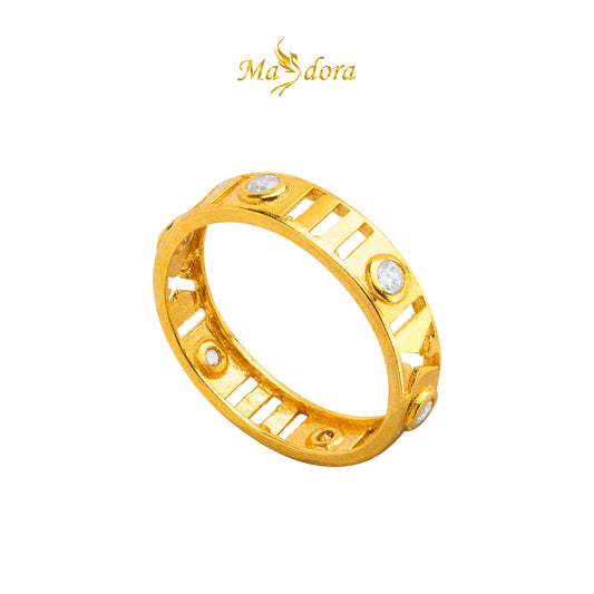 MASDORA 916 Gold Ring Rings Cincin Emas ~ Roman Atlas 1C (EMAS 916/22K)