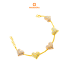 MASDORA 916 Gold Bracelet Rantai Tangan Emas ~ Dubai Love Beratur L (EMAS 916/22K)