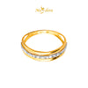 MASDORA 916 Gold Ring Rings Cincin Emas ~ Shiny Diamond Cut Fashion (EMAS 916/22K)