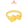 MASDORA 916 Gold Ring Rings Cincin Emas ~ HG Triple Genuine Butterfly (EMAS 916/22K)