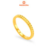 MASDORA 916 Gold Ring Rings Cincin Emas ~ HG Golden Simple Cutting Band (EMAS 916/22K)