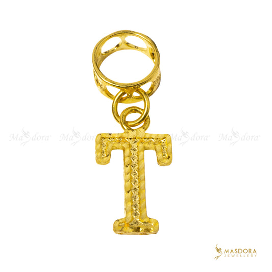 Masdora Charms Alphabets T 916 Gold