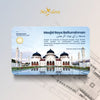 MASDORA 999.9 Gold 1 Dinar (4.25GM) Umrah & Haji Collection Series (EMAS 999.9/24K)