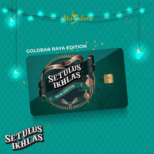 MASDORA 999.9 Gold Bar 0.25GM Gift Series ~ 2023 Raya Edition (EMAS 999.9/24K)