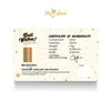 MASDORA 999.9 Gold Bar 1.00GM Gift Series ~ Best Wishes (EMAS 999.9/24K)
