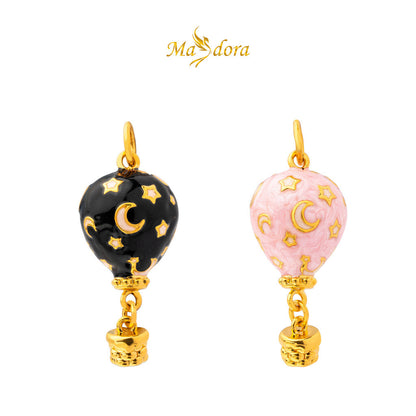 MASDORA 999 Gold Pendant Loket Emas ~ Fantasy Hot Air Balloon Edition (EMAS 999/24K)