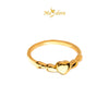 MASDORA 999 Gold Ring Rings Cincin Emas ~ Golden Love Tiara Ring (EMAS 999/24K)