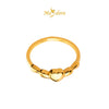 MASDORA 999 Gold Ring Rings Cincin Emas ~ Golden Love Tiara Ring (EMAS 999/24K)