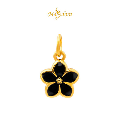 MASDORA 999 Gold Pendant Loket Emas ~ (BLACK) Lovely Baby Edition  (EMAS 999/24K)