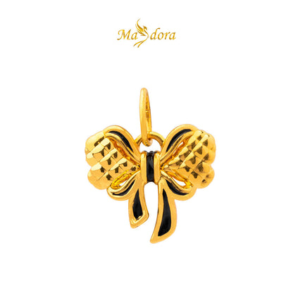 MASDORA 999 Gold Pendant Loket Emas ~ (BLACK) Lovely Baby Edition  (EMAS 999/24K)
