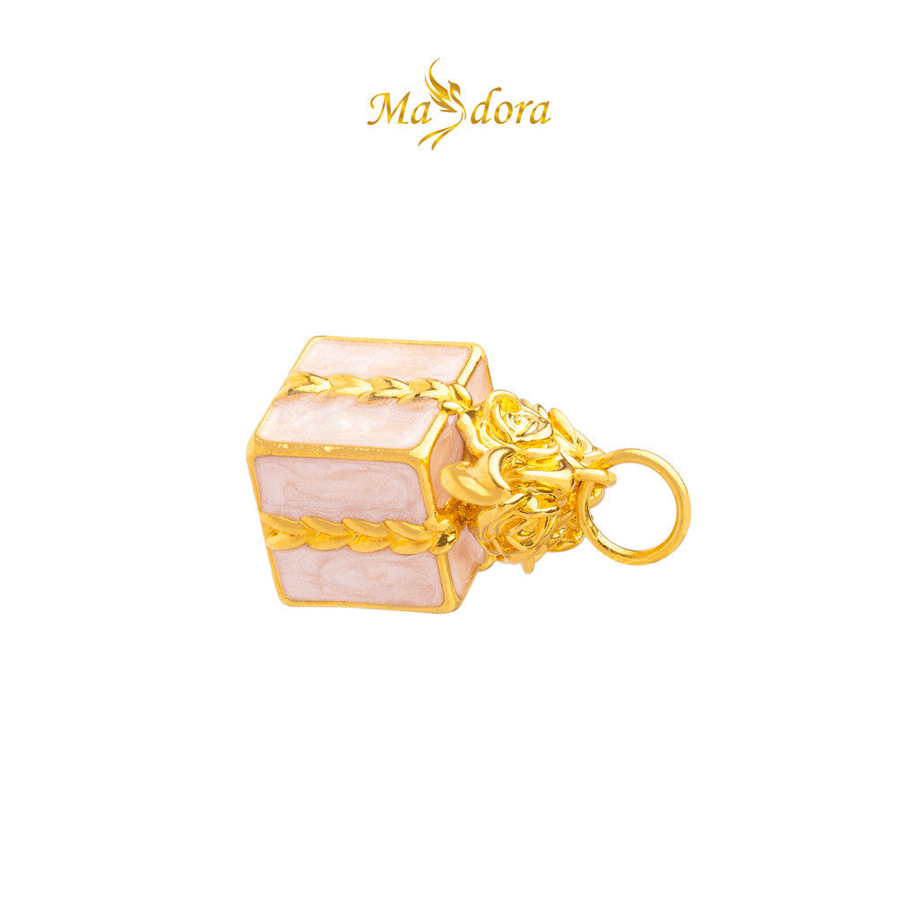 MASDORA 999 Gold Pendant Loket Emas ~ White Gift Box (EMAS 999/24K)