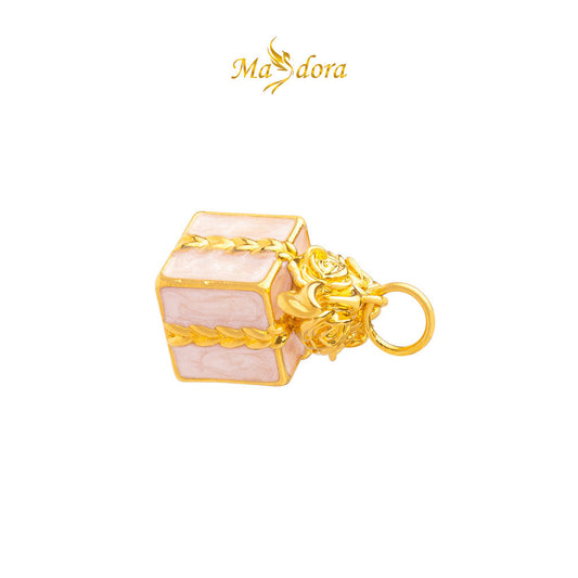 MASDORA 999 Gold Pendant Loket Emas ~ White Gift Box (EMAS 999/24K)