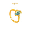 MASDORA 999 Gold Ring Rings Cincin Emas ~ Nautical Mermaid (EMAS 999/24K)