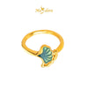 MASDORA 999 Gold Ring Rings Cincin Emas ~ Nautical Mermaid (EMAS 999/24K)