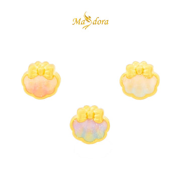 MASDORA 999 Gold Beads Bead Emas ~ Jelly Shell Edition (N) (EMAS 999/24K) -- FREE 925 SILVER NECKLACE!
