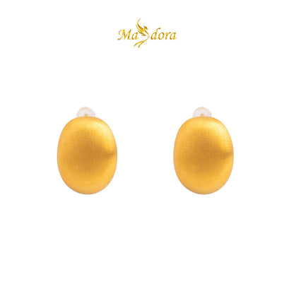 MASDORA 999 Gold Earring Earrings Emas ~ Brushy Bean (EMAS 999/24K)