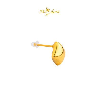 MASDORA 999 Gold Earring Earrings Emas ~ Golden Squarish (EMAS 999/24K)
