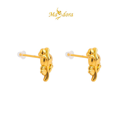 MASDORA 999 Gold Earring Earrings Emas ~ 3d Rosie (EMAS 999/24K)