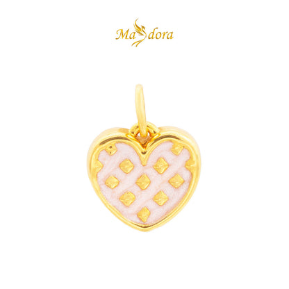 MASDORA 999 Gold Pendant Loket Emas ~ Pink Leona Edition (EMAS 999/24K)