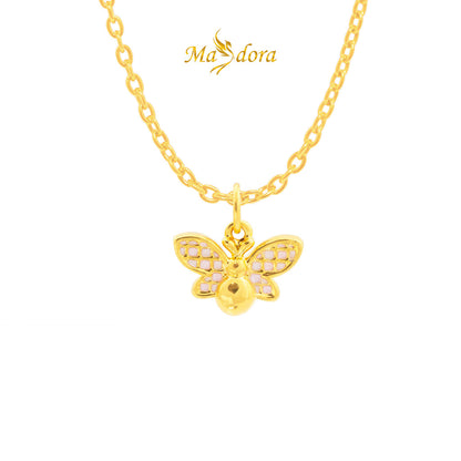 MASDORA 999 Gold Pendant Loket Emas ~ Pink Leona Edition (EMAS 999/24K)