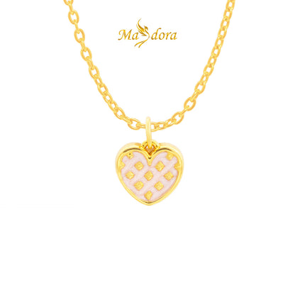 MASDORA 999 Gold Pendant Loket Emas ~ Pink Leona Edition (EMAS 999/24K)