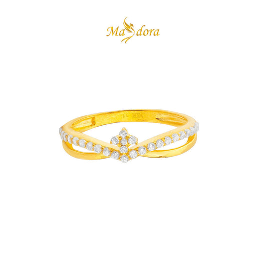 MASDORA 916 Ring Rings Cincin ~ Sparkling Fairy (EMAS 916/22K)