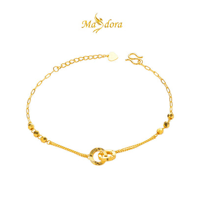MASDORA 999 Gold Bracelet Rantai Tangan Emas ~ Golden Boba Edition (EMAS 999/24K)
