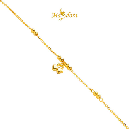 MASDORA 999 Gold Bracelet Rantai Tangan Emas ~ Golden Boba Edition (EMAS 999/24K)
