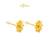 MASDORA 999 Gold Earring Earrings Emas ~ Starry Daisy (EMAS 999/24K)