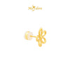 MASDORA 999 Gold Earring Earrings Emas ~ Golden Daisy (EMAS 999/24K)