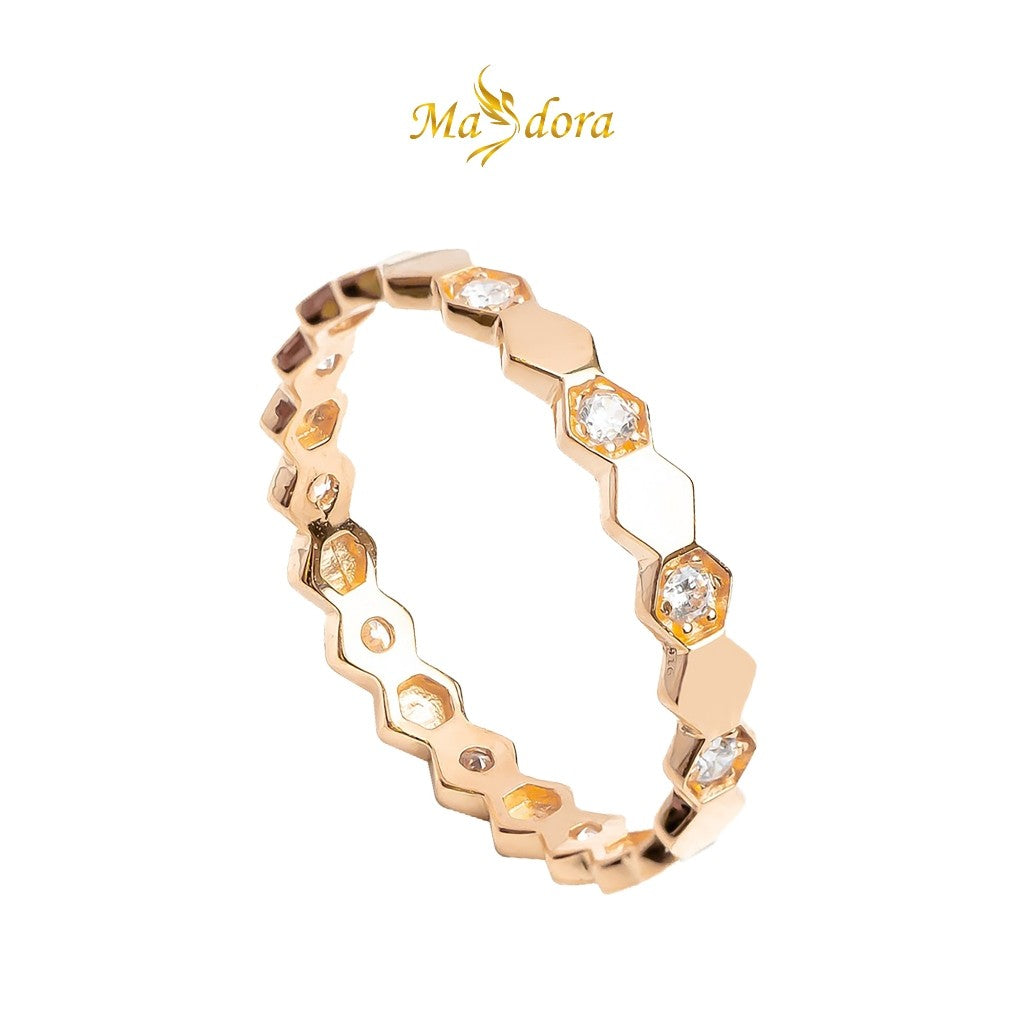 MASDORA 916 Gold Ring Rings Cincin Emas ~ Be My Love Gold 3C (EMAS 916/22K)