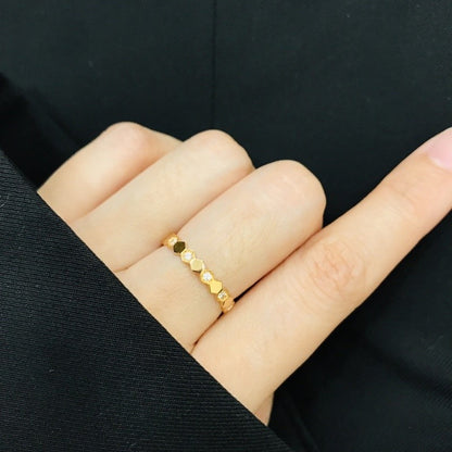 MASDORA 916 Gold Ring Rings Cincin Emas ~ Be My Love Gold 3C (EMAS 916/22K)