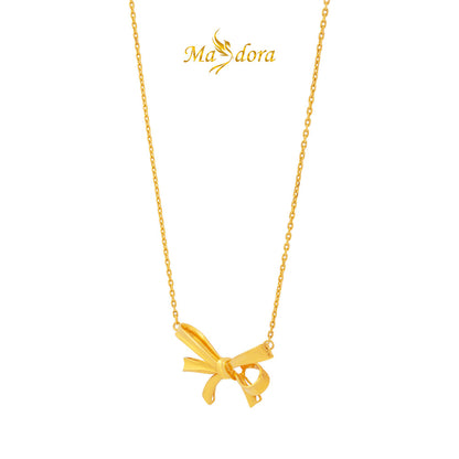 MASDORA 916 Gold Necklace Rantai Leher Emas ~ Exclusive Ruban (EMAS 916/22K)
