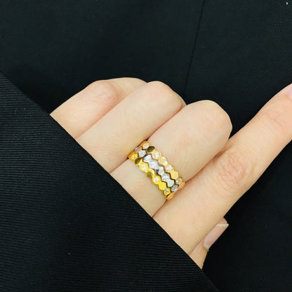 MASDORA 916 Gold Ring Rings Cincin Emas ~ Be My Love Gold 3C (EMAS 916/22K)