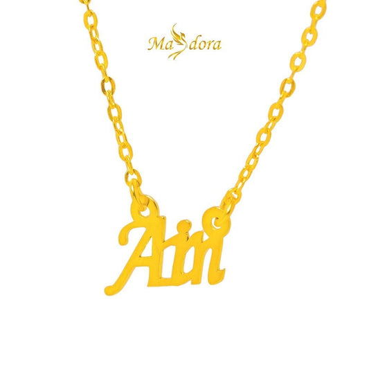 MASDORA 916 Gold Necklace Rantai Leher Emas ~ Name After You 916 (EMAS 916/22K)