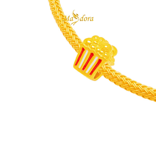 MASDORA 916 Gold Beads Bead Emas ~ HG Red Popcorn (EMAS 916/22K)