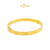 MASDORA 916 Gold Bangle Gelang Tangan Emas ~ Screw Mark  (EMAS 916/22K)