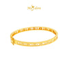 MASDORA 916 Gold Bangle Gelang Tangan Emas ~ Roman Atlas 1C (EMAS 916/22K)