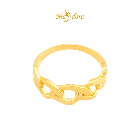 MASDORA 916 Gold Ring Rings Cincin Emas ~ Solid linney (EMAS 916/22K)