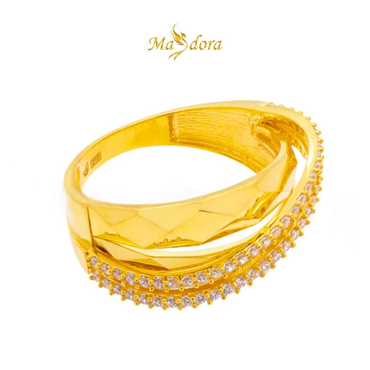 MASDORA 916 Gold Ring Rings Cincin Emas ~ Emirates Star Gamila (EMAS 916/22K)