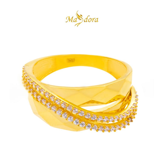 MASDORA 916 Gold Ring Rings Cincin Emas ~ Emirates Star Gamila (EMAS 916/22K)